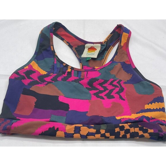 Farm Rio Top Abstract Patches Size XL - Picture 14 of 16